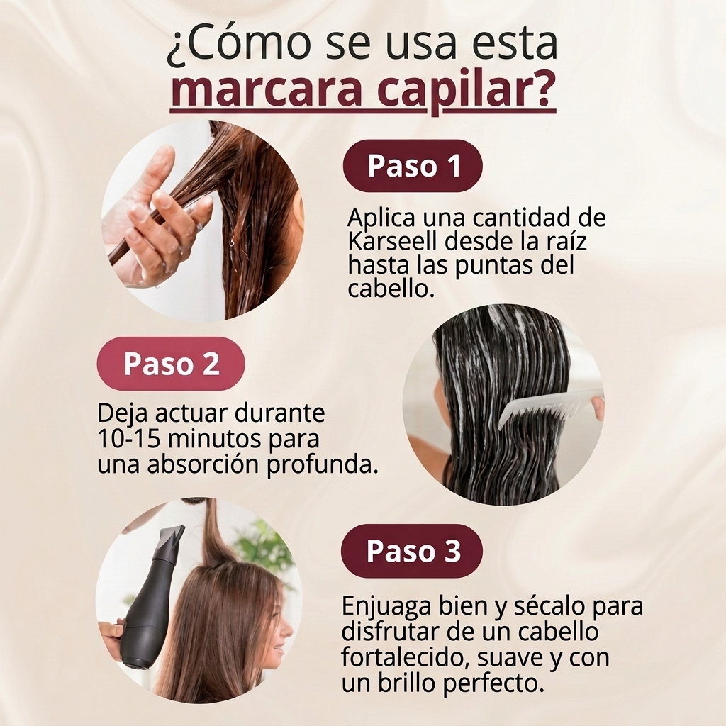 Mascarilla de Colágeno Reparación Intensa del cabello (500ml)