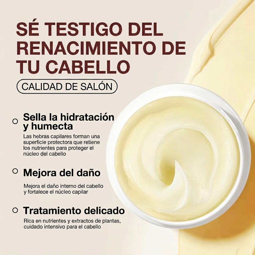 Mascarilla de Colágeno Reparación Intensa del cabello (500ml)