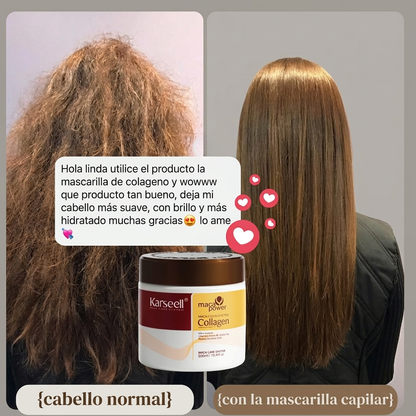Mascarilla de Colágeno Reparación Intensa del cabello (500ml)
